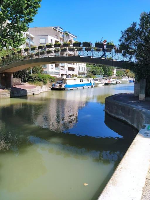 Appartement Avec Balcon, Bord Du Canal, Wifi. 纳博讷 外观 照片