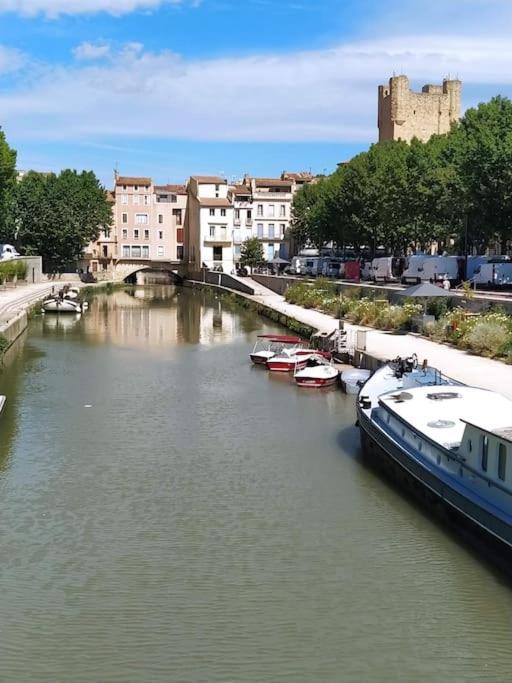 Appartement Avec Balcon, Bord Du Canal, Wifi. 纳博讷 外观 照片